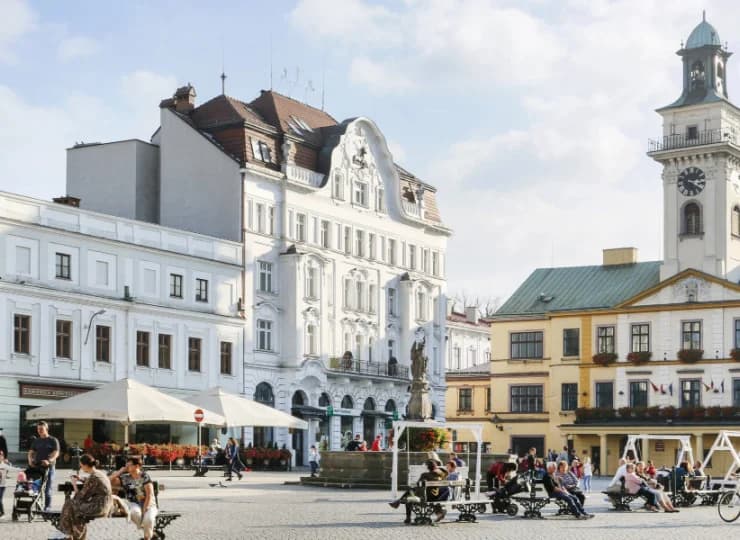 Hotel Mercure to świetna baza do zwiedzania centrum Cieszyna oraz okolicy miasta