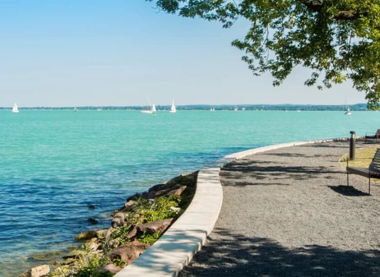 Balaton jest największym jeziorem Węgier i Europy Środkowej