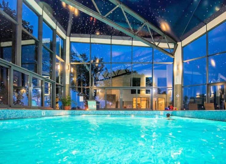 SPA Hotel Diament dysponuje atrakcyjną dla całych rodzin strefą wellness