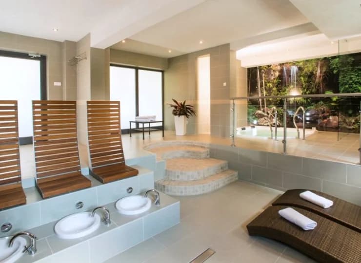 Atrium Apartamenty posiada kameralną strefę wellness
