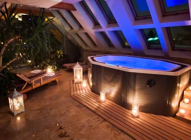 Strefa wellness znajduje się na 5 piętrze Rysy Boutique Hotelu