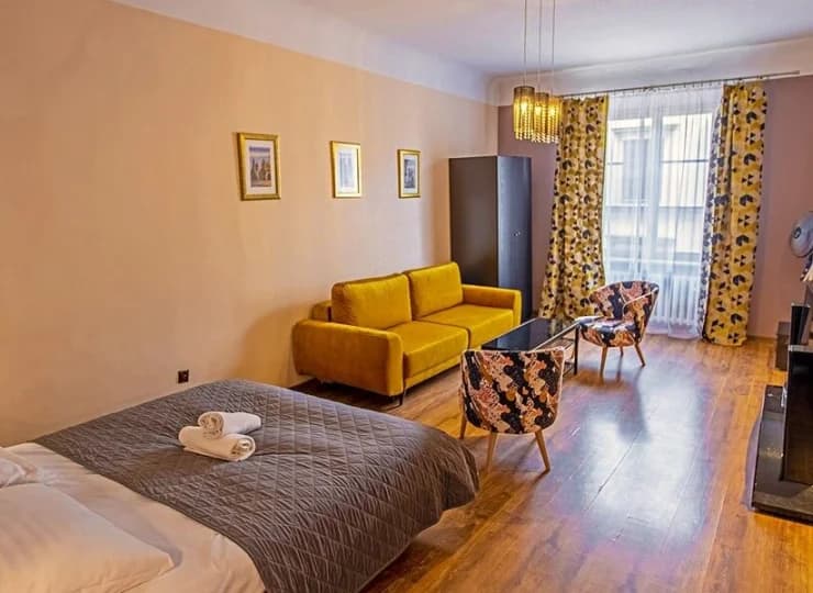 Motywem przewodnim designu każdego apartamentu jest wybrany kolor