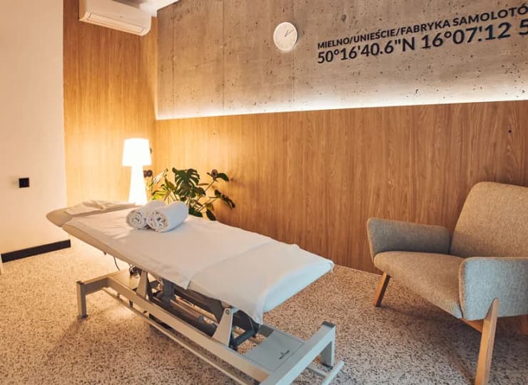 Goście mogą skorzystać z odprężających i prozdrowotnych kąpieli i zabiegów
