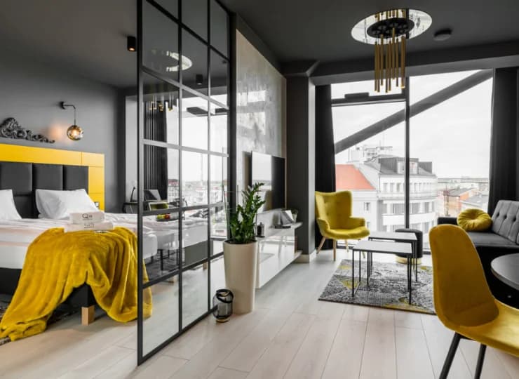Q18 Aparthotel znajduje się w centrum Bydgoszczy