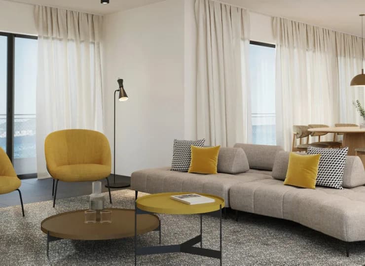 Salon w penthousie
