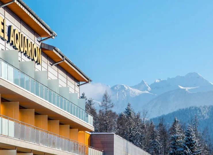 Hotel Aquarion jest położony blisko największych atrakcji Zakopanego