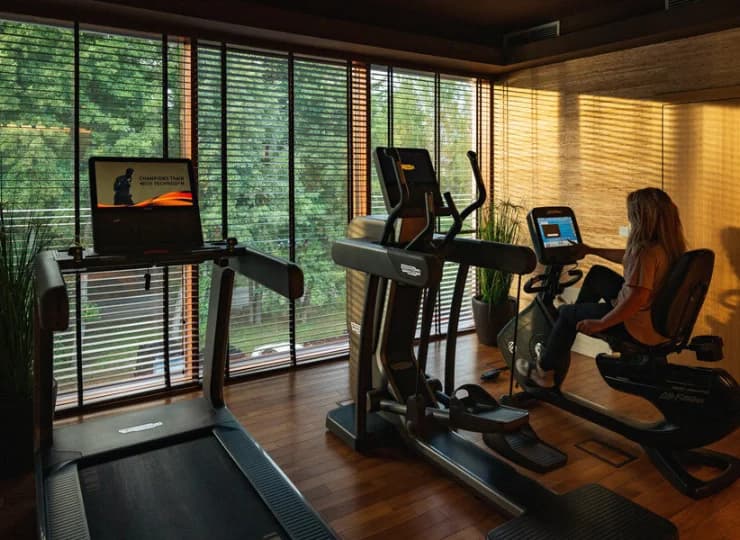 Hotel przygotował dla gości strefę cardio