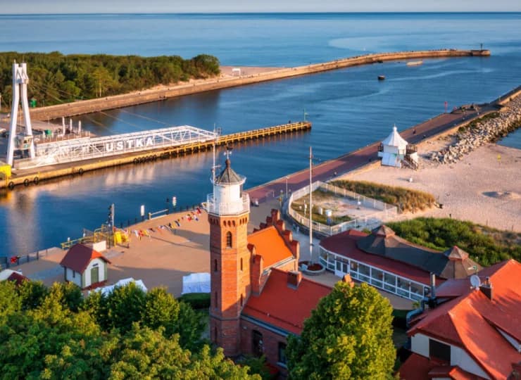 Ustka to nadmorski resort ze statusem uzdrowiska