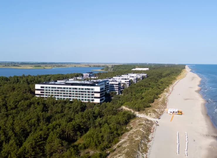 Dzięki wyjątkowemu położeniu hotelu goście mogą obcować z unikatową przyrodą