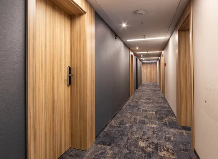 Wnętrza hotelu są nowoczesne