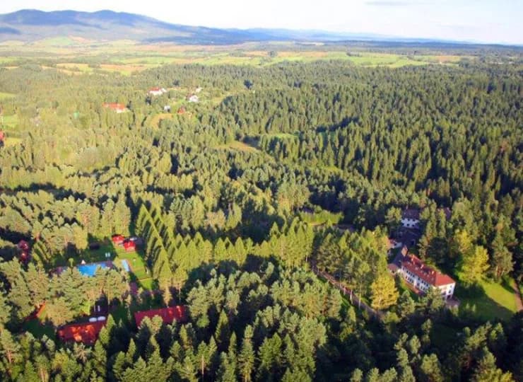 Za Pasmem Otrytu rozpościerają się najwyższe partie Bieszczadów