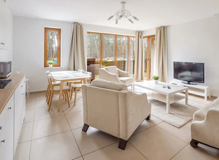 Każdy apartament został unikalnie wyposażony