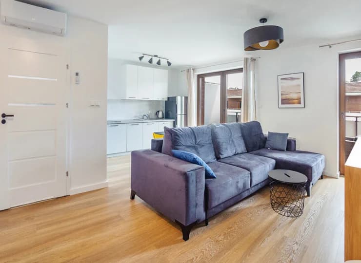 Powierzchnia apartamentów wynosi od 40 do 55 m2