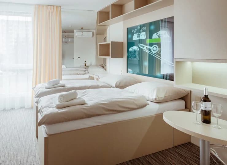 Na gości czekają komfortowe apartamenty w typie studio