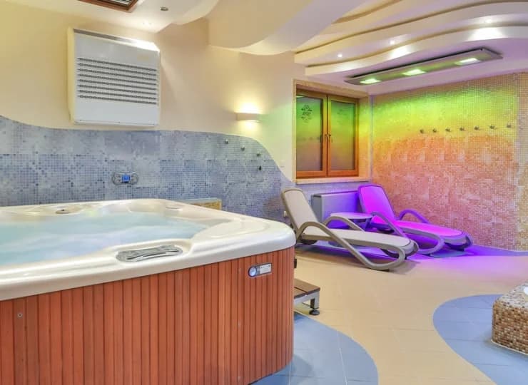 W pensjonacie dostępna jest strefa Wellness & SPA