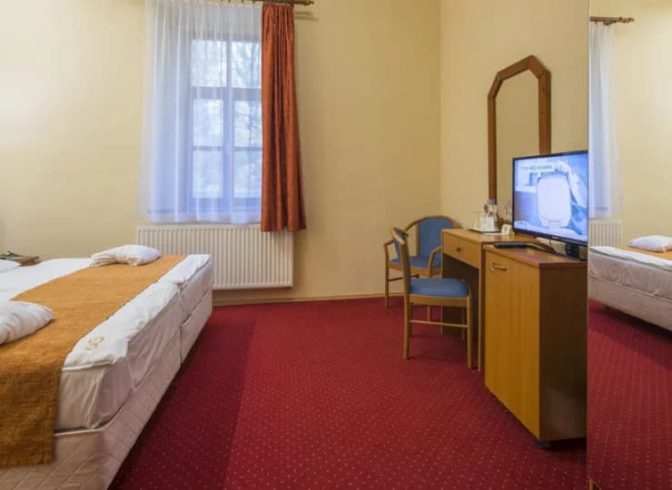 Na dorosłych gości czekają szlafroki