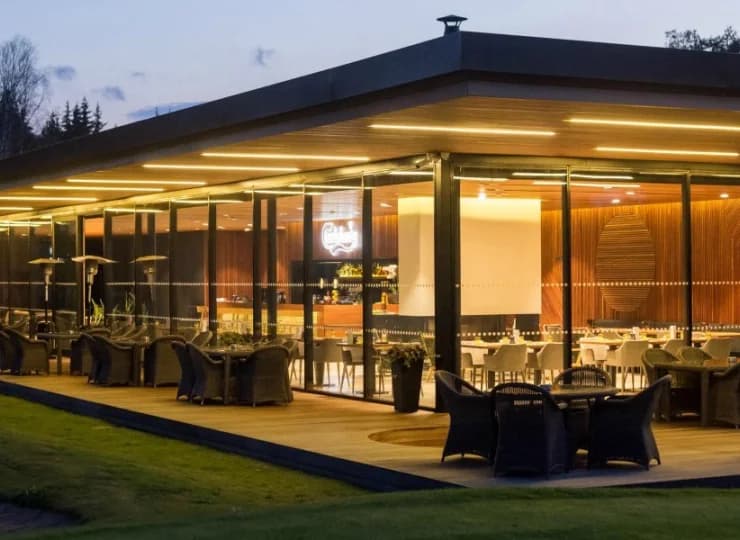 W Resorcie znajdują się 3 restauracje (na zdjęciu: Trattoria)