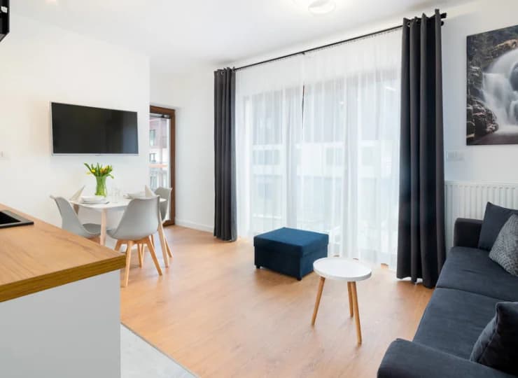 To komfortowo wyposażone apartamenty