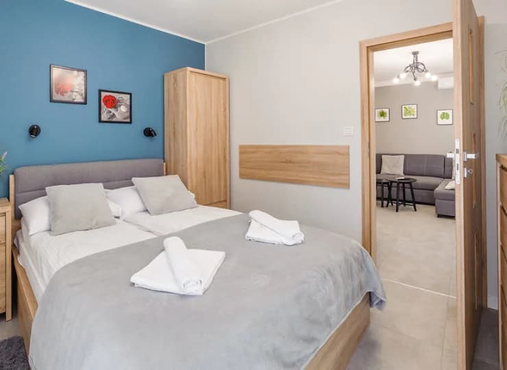 Apartamenty są 2-pokojowe