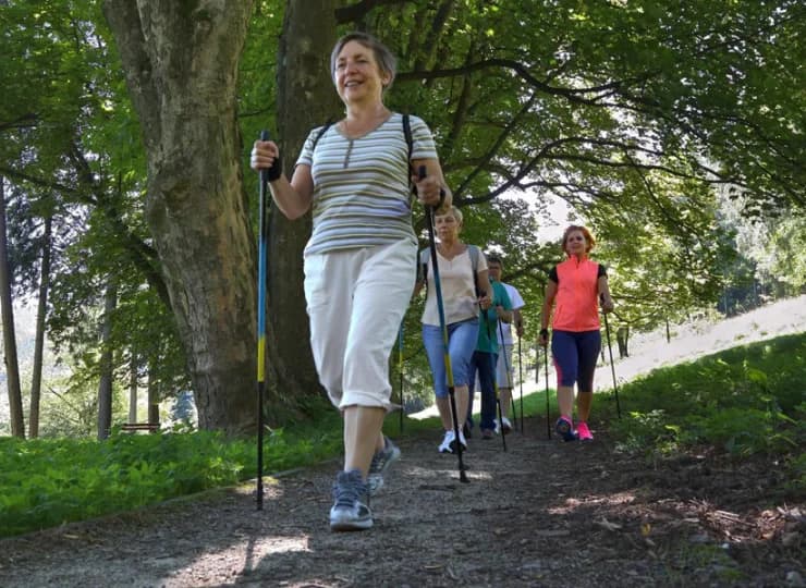 Warto wyruszyć w trasę z kijkami do nordic walking