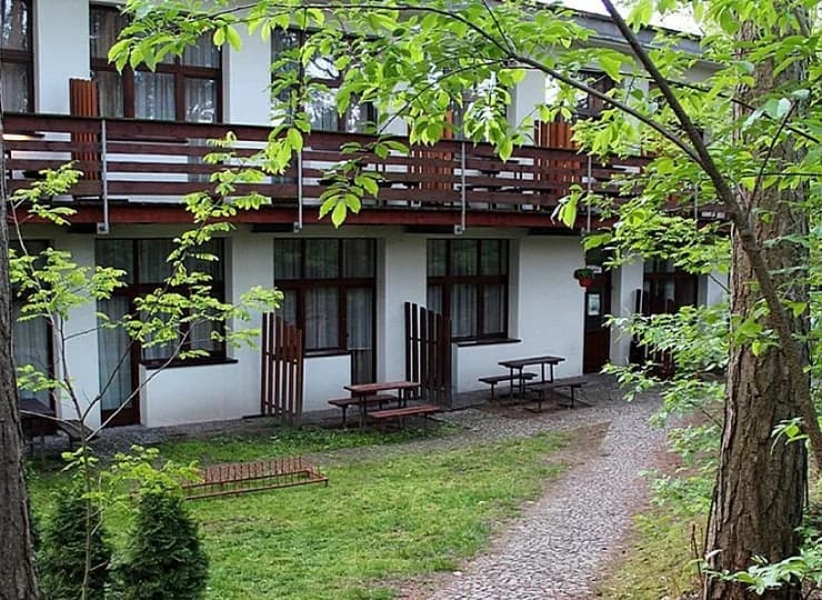 Pokoje Aria i Tao mają widok na las