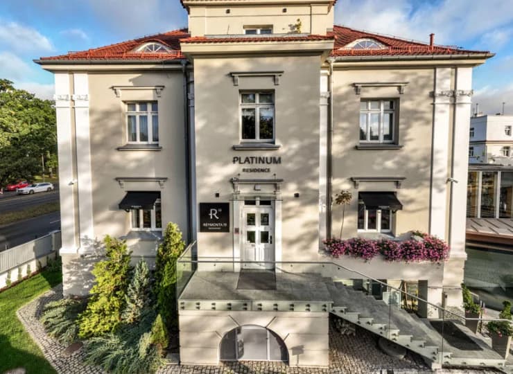 Platinum Residence to 4-gwiazdkowy butikowy hotel w odrestaurowanej willi