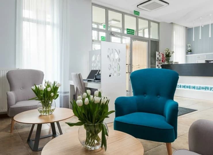 Komfortowe wyposażenie hotelu zapewnia spokojny wypoczynek