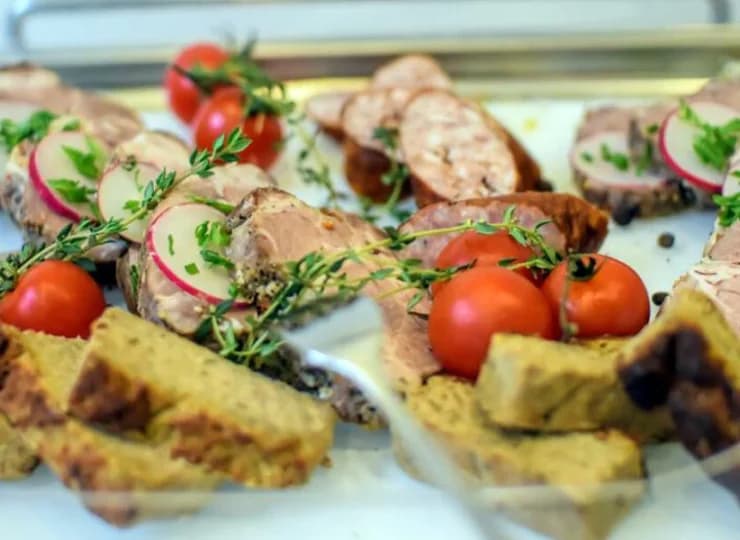 To tutaj każdego poranka są organizowane śniadania dla gości hotelowych