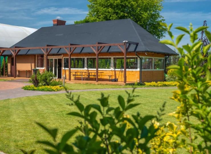 Hotel z ogrodem w Ciechocinku