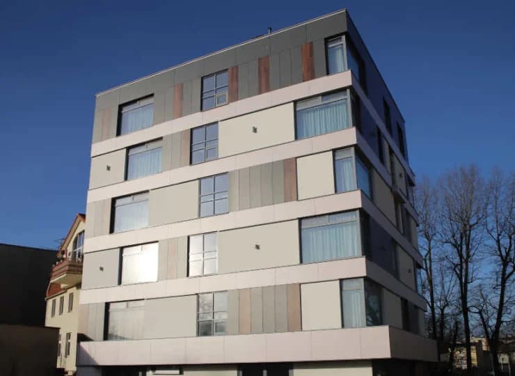 Apartamenty znajdują się w nowoczesnym budynku