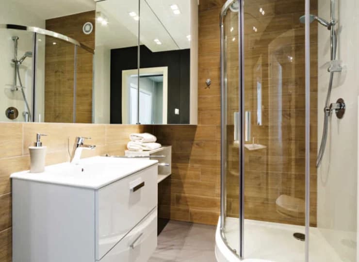 Każdy apartament posiada prywatną łazienkę