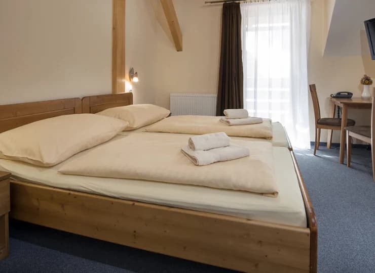 Pokój hotelowy jest nowoczesny i wygodny