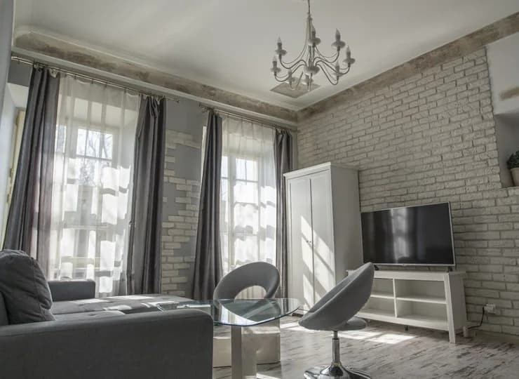 Apartamenty Executive wychodzą na wewnętrzny ogródek
