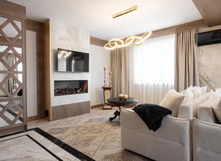 Salon w Apartamencie Złote Turnie