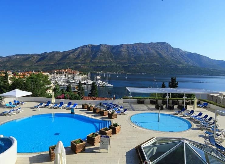 Marko Polo**** to przepięknie położony hotel na wyspie Korcula