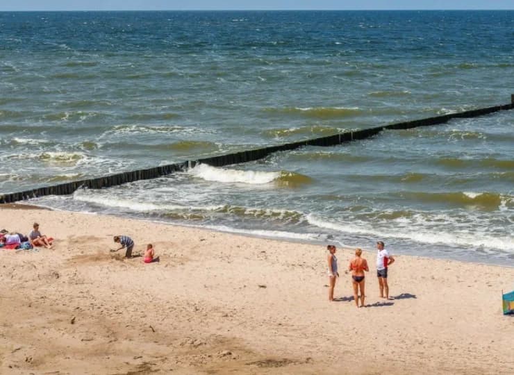 Obiekt znajduje się jedynie 20 metrów od plaży