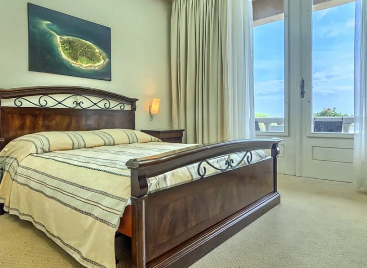 Część sypialna w Junior Suite