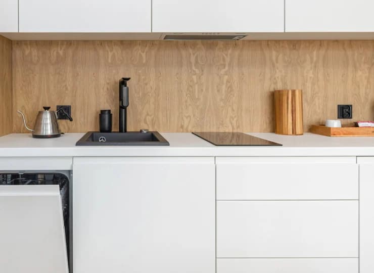 W każdym apartamencie jest aneks kuchenny