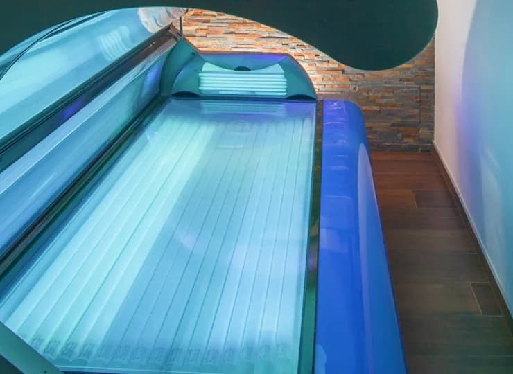 Goście mogą również wygrzewać się w solarium