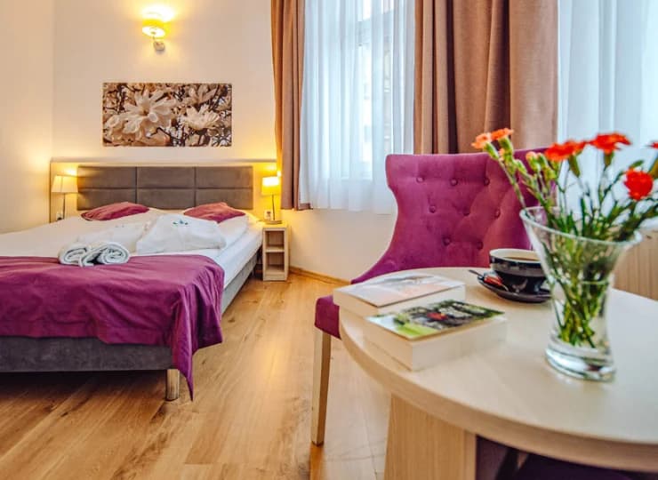 Goście mają tutaj zapewniony spokojny wypoczynek