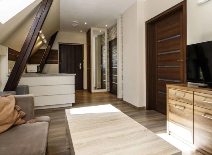 Apartament 4-os. nr 4 z aneksem kuchennym i oddzielną sypialnią