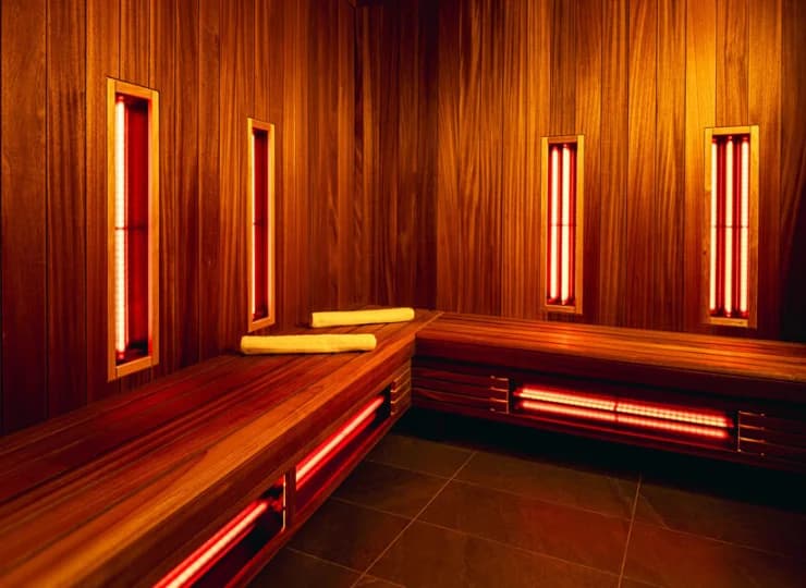 Sauna znakomicie wpływa na odprężenie organizmu