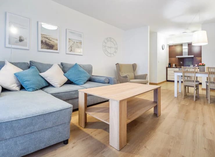W apartamencie mogą mieszkać maksymalnie 4 osoby