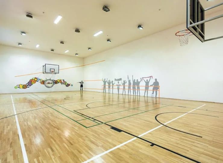 Hotelowa sala sportowa