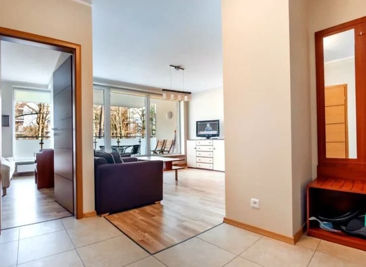 Apartamenty składają się z dwóch pokoi