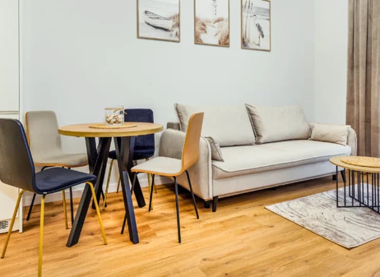 Apartament Komfort A60 to kameralne, ale wygodne wnętrze