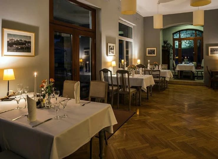 Wnętrza restauracji są niezwykle stylowe