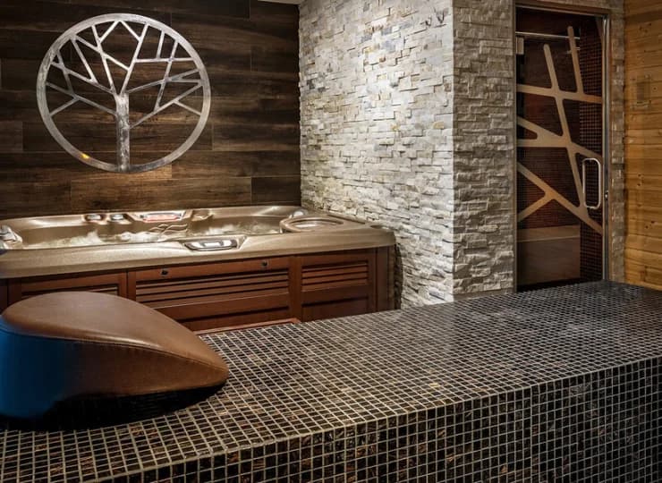 Villa Buki oferuje gościom dostęp do nowoczesnej strefy SPA