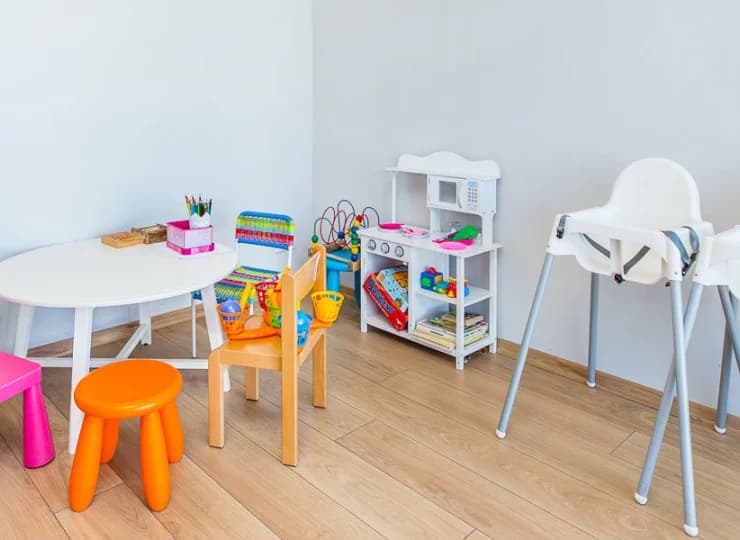 Dla najmłodszych przygotowano kącik zabaw w restauracji