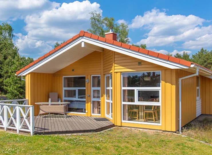 Można także zamieszkać w usytuowanych poza resortem domkach Amazonia 3+1